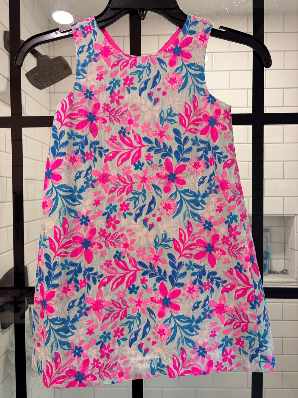 Tommy Bahama Pink and Blue Floral Girls Sundress